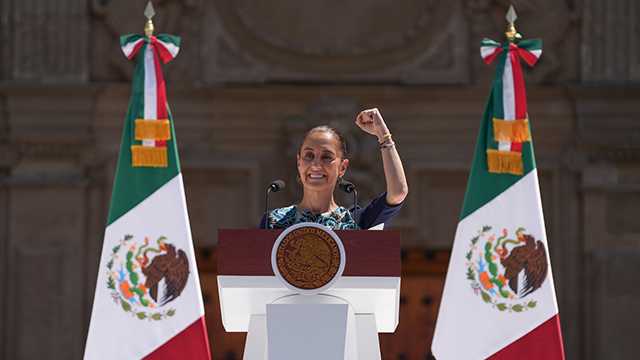 Asamblea Informativa en el Zócalo de la Ciudad de México